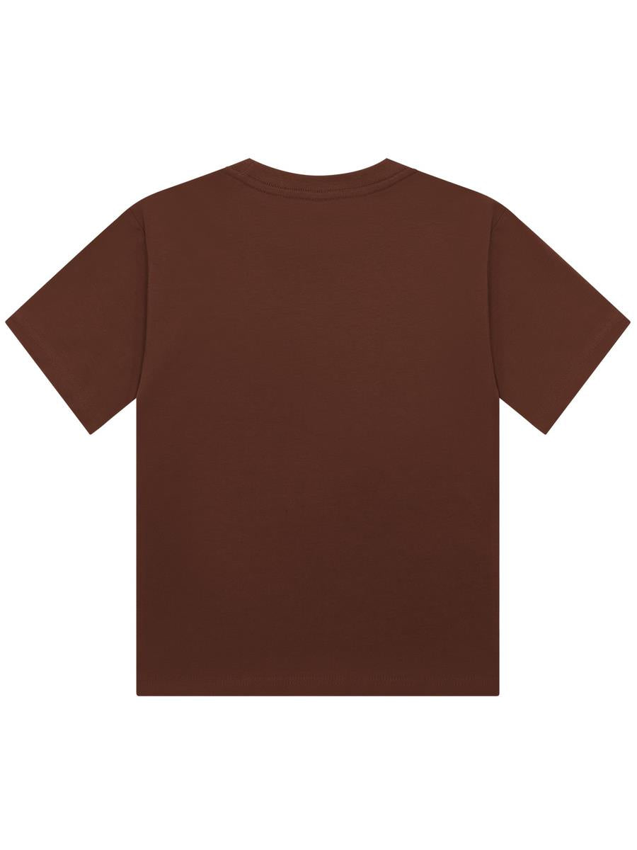 Ringspun Combed 220 Cropped Baby T Ladies — Chocolate