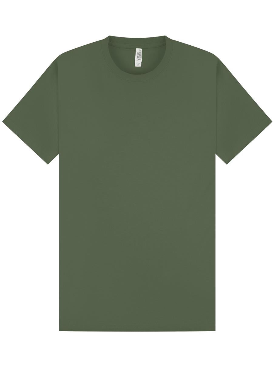 Supreme Combed Ringspun Organic 220 T — Military Green