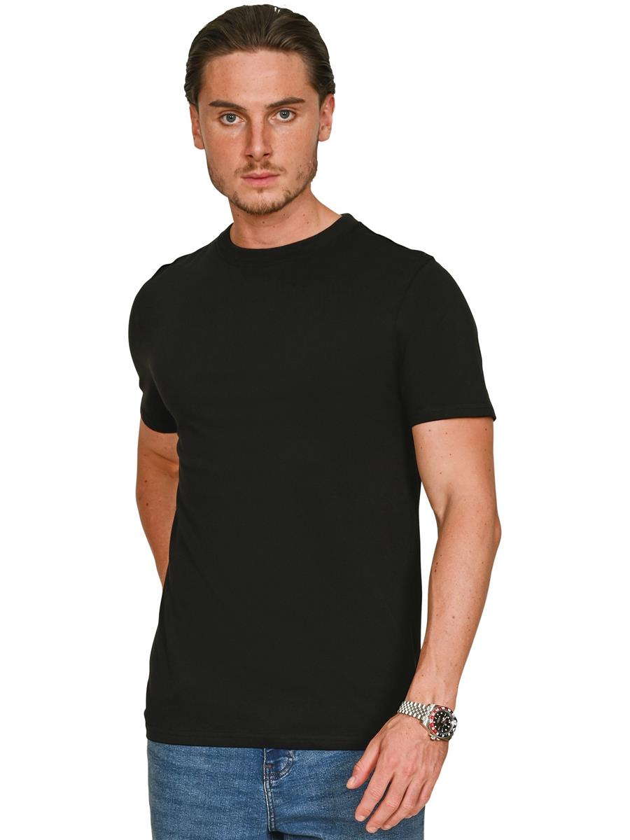 Ringspun Core 150 Slim T — Black
