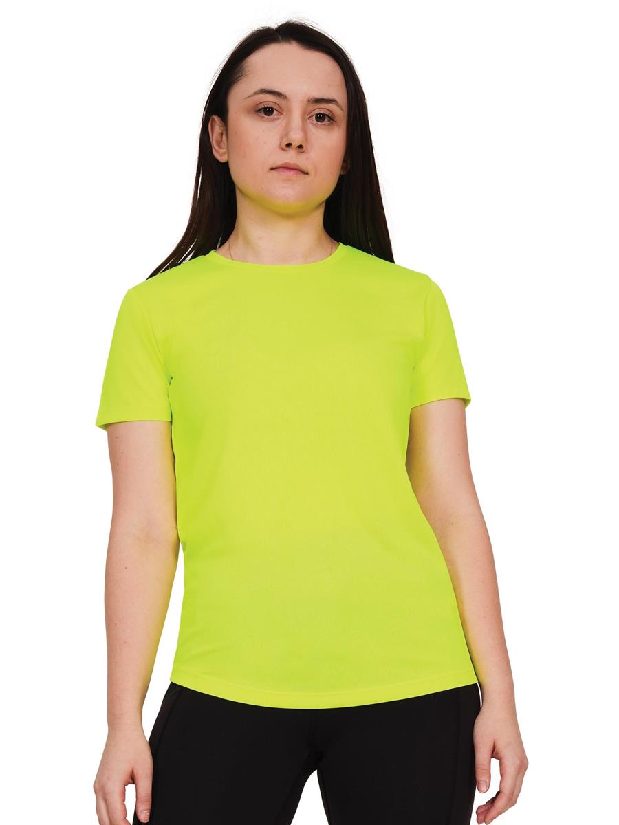 Original Tech T-Shirt Ladies — Cyber Yellow