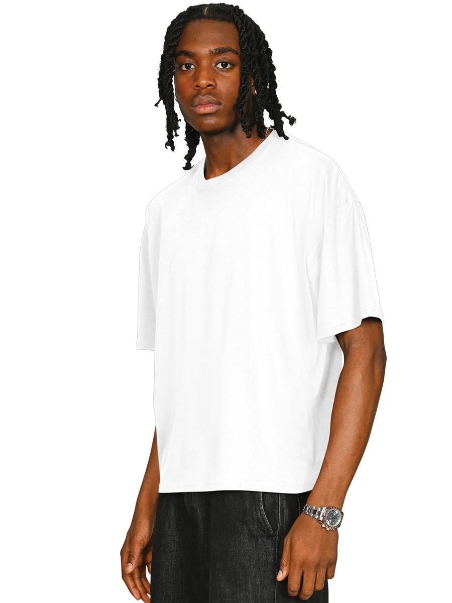 Ringspun Core 150 Boxy Oversize T — White