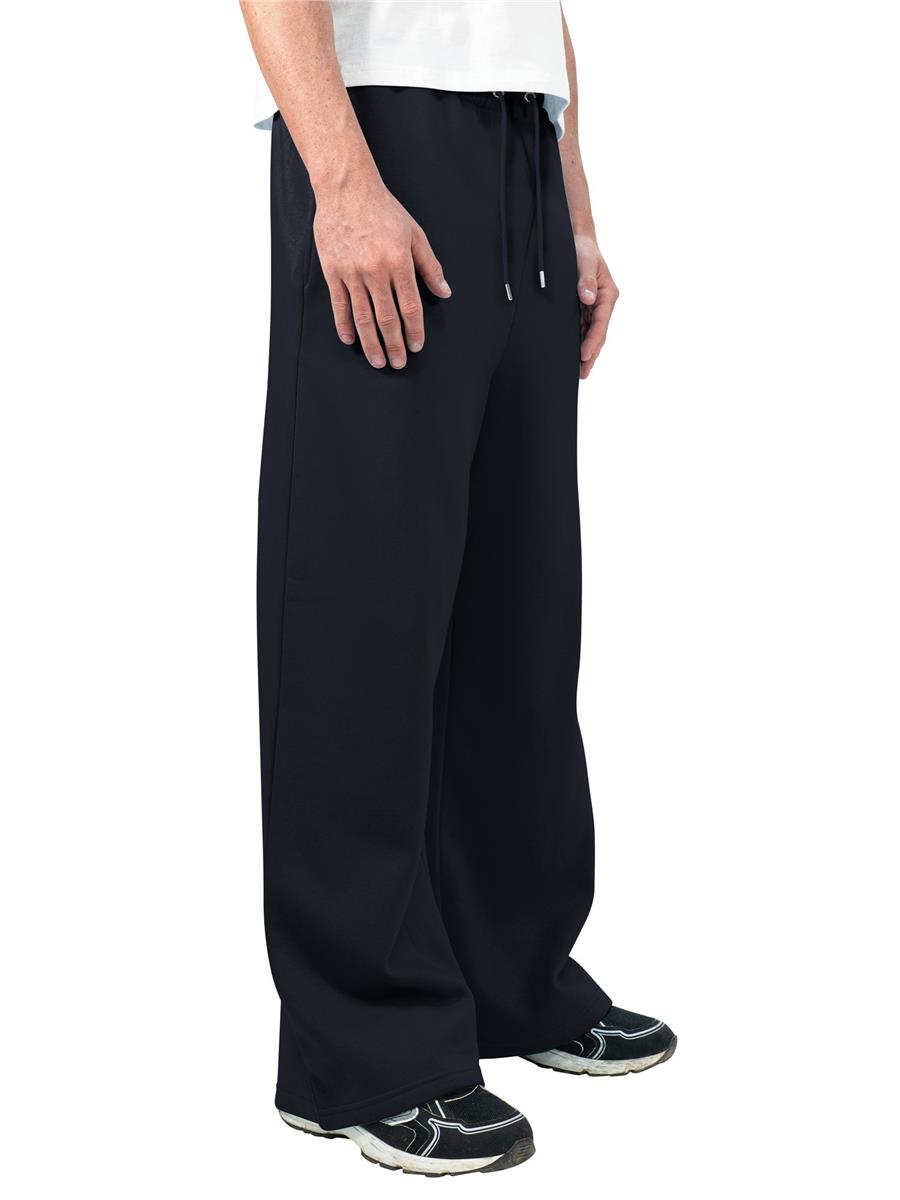 Premium Combed 280 Wide Leg Jogpants Regular — Navy
