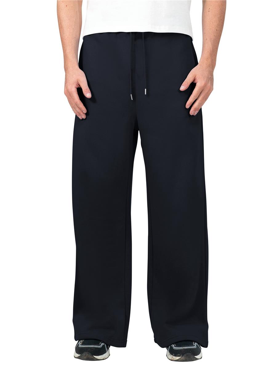 Premium Combed 280 Wide Leg Jogpants Tall — Navy