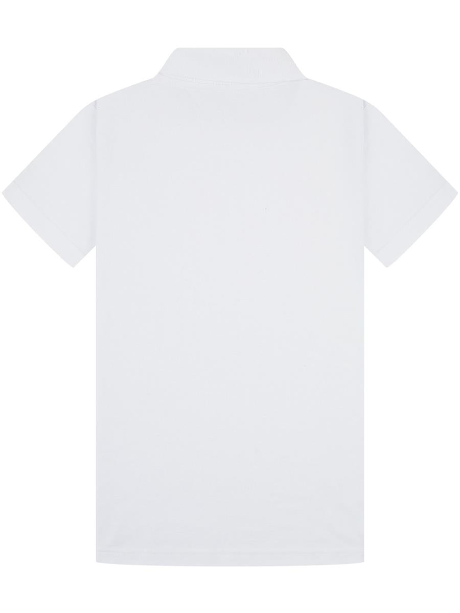 Pique Polo 190gm Ladies — White