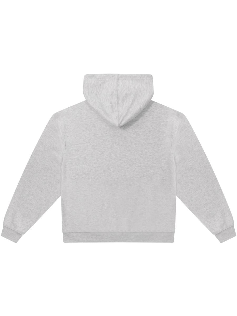 Premium Combed 280 Boxy Oversize Zip Hood Tall — Ash Grey