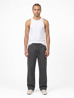 Ringspun Combed Droparm Racerback 180 Tank — White