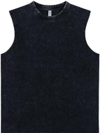 Ringspun Combed Core 180 Acid Wash Tank — Acid Black