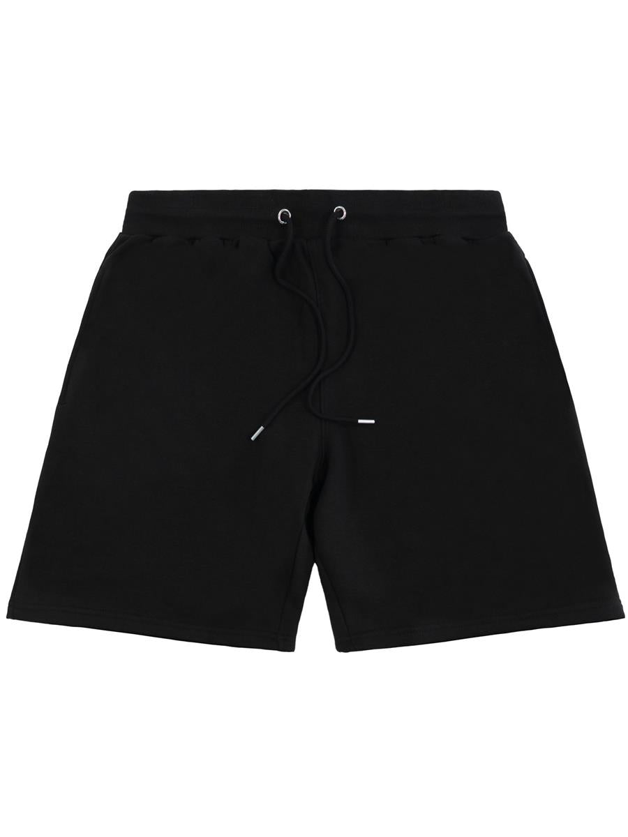Premium Combed 280 Relax Shorts — Black