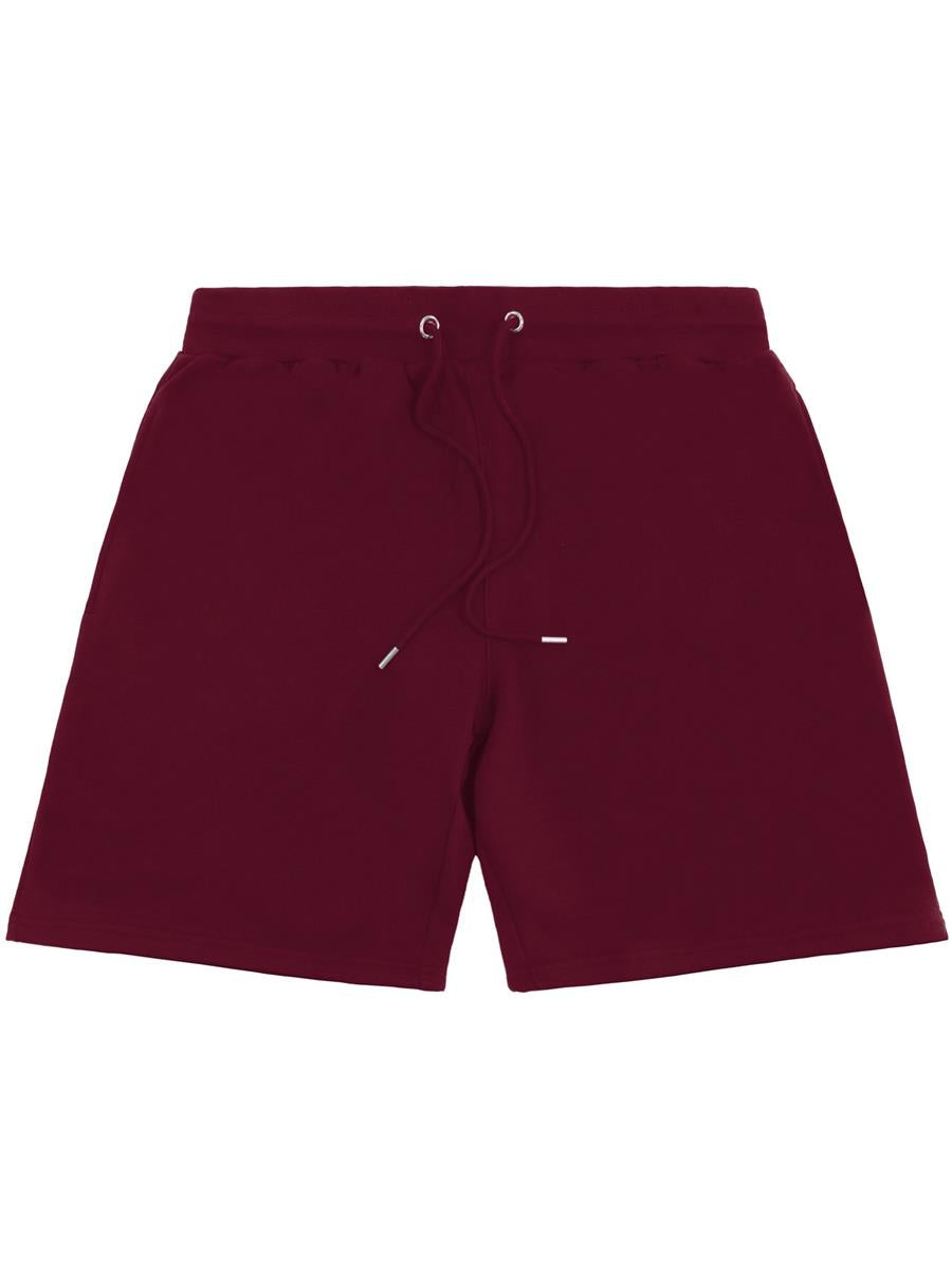 Premium Combed 280 Relax Shorts — Burgundy